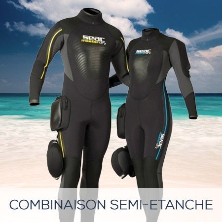 Combinaison plongée semi étanche