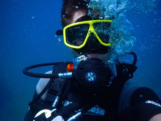 Raisons débuter plongée plongeur