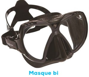 Masque Bi Plongee Sous Marine
