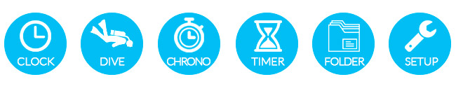 mode ordinateur apnée chasse sous-marine