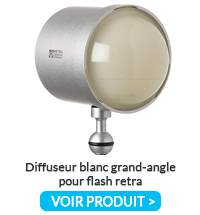Diffuseur Blanc Grand Angle