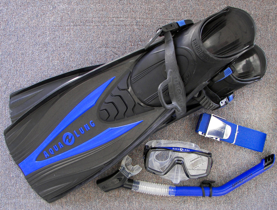 Marque Aqualung Palme Masque Tuba