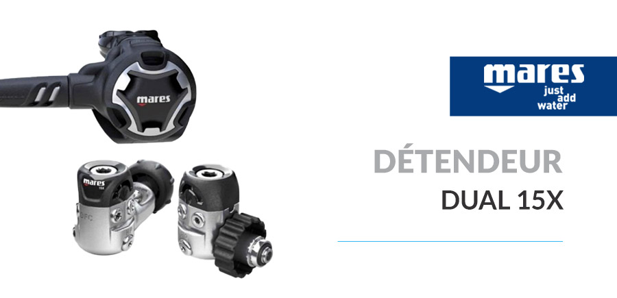 Detendeur Dual 15x Mares
