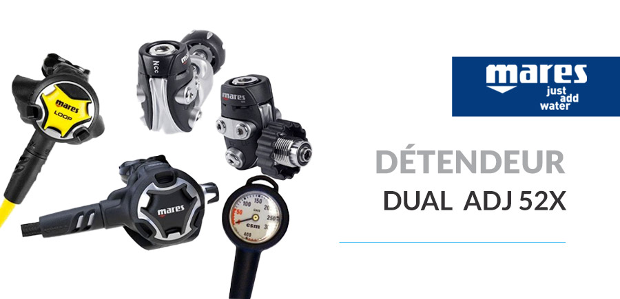 Detendeur Dual 52x Mares