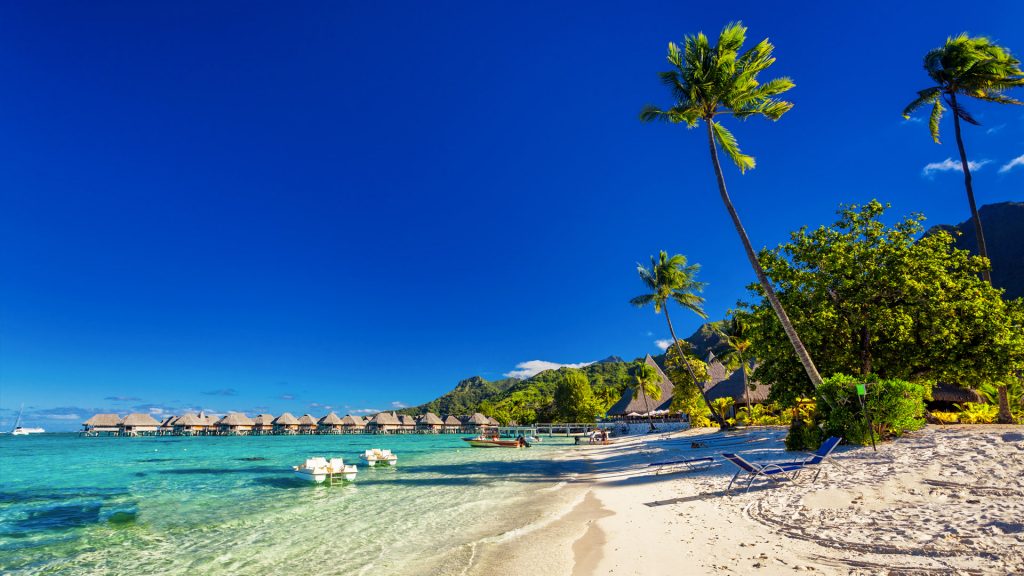 Plonger Moorea Polynesie