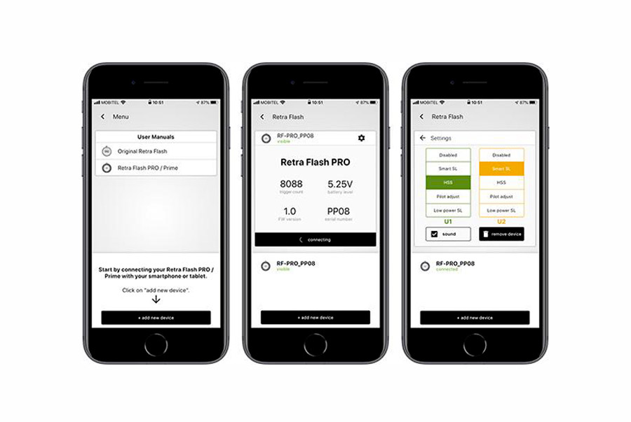 Application Mobile Retra