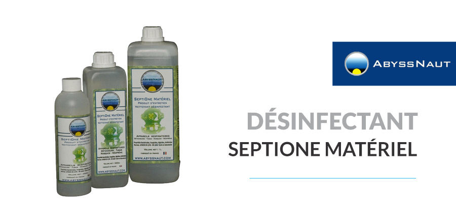 Desinfectant Septione Materiel Plongee