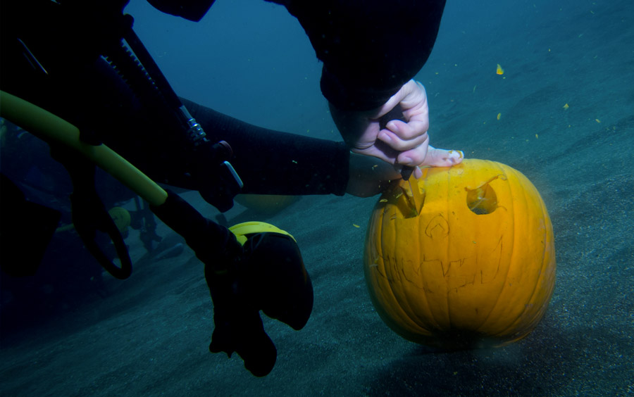 Couteau Plongee Sous Marine