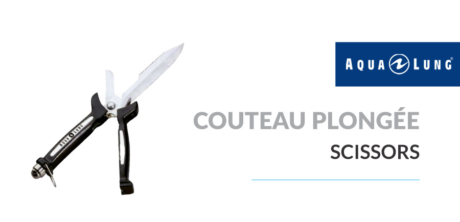 Couteau Scissors Aqualung