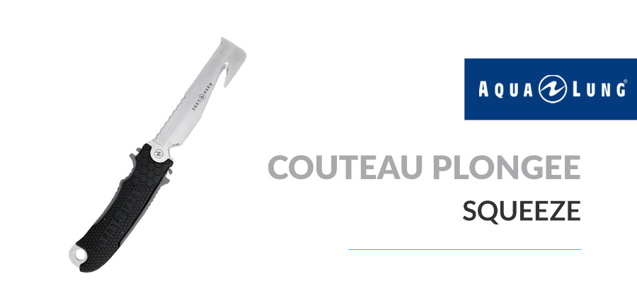 Couteau Squeeze Aqualung