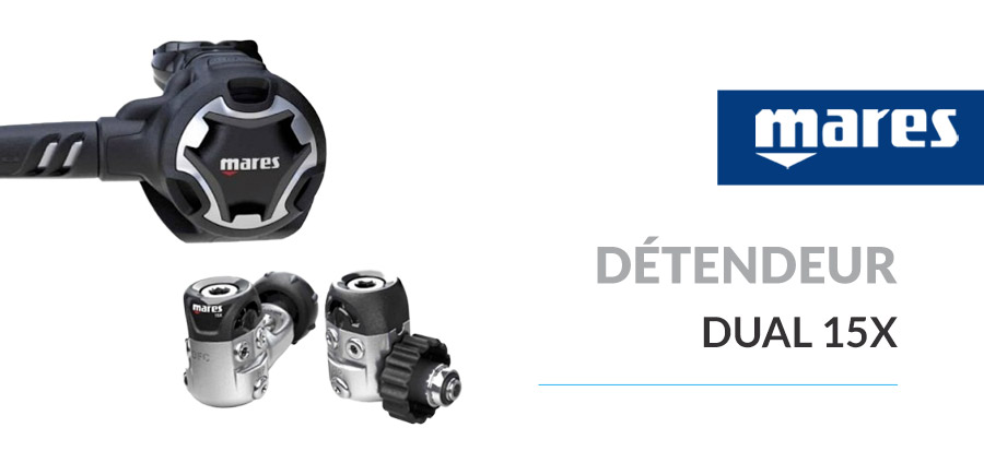 Detendeur Dual 15x Mares