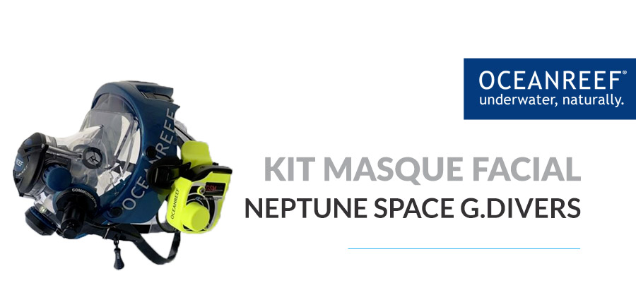 Kit Masque Facial Neptune G Divers Oceanreef