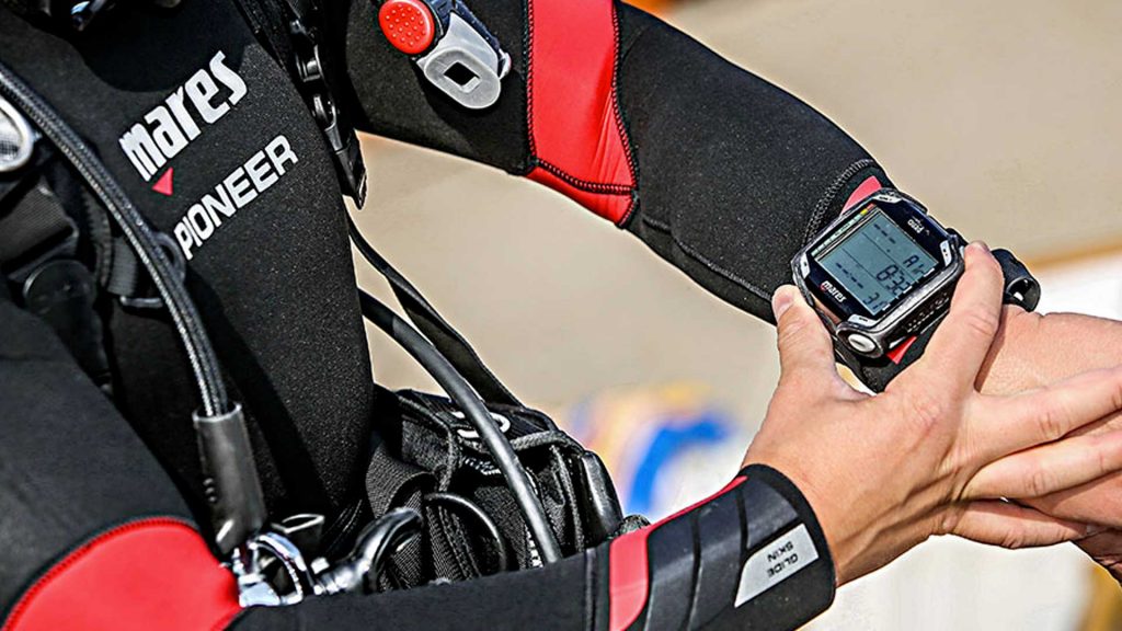 Ordinateur Plongee Quad Mares