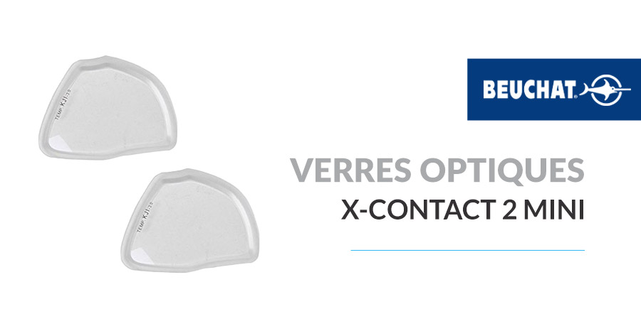 Verres Optiques Masque X Contact 2 Mini