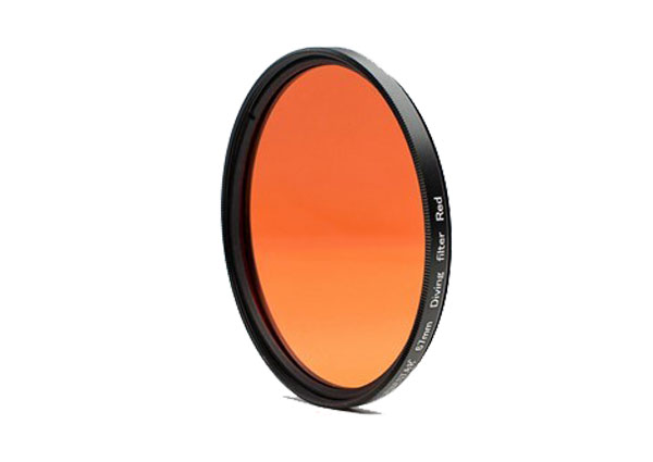 filtre rouge 67mm divevolk