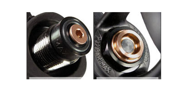 systeme acd aqualung din et etrier