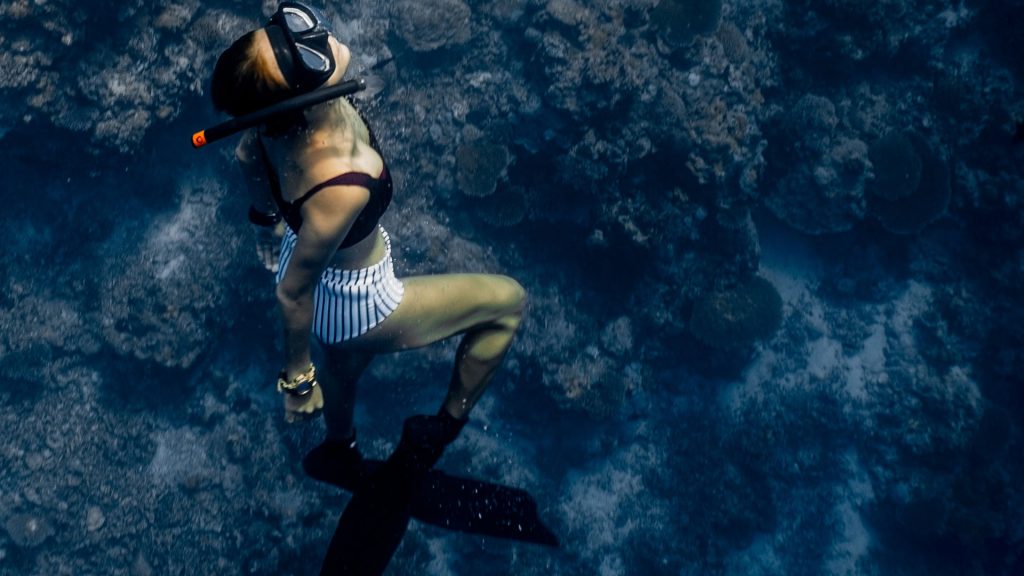 plongee subaquatique au feminin