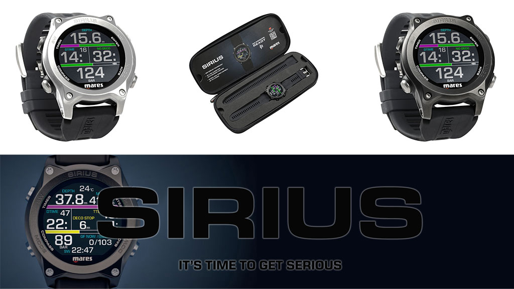 ordinateur de plongee sirius mares